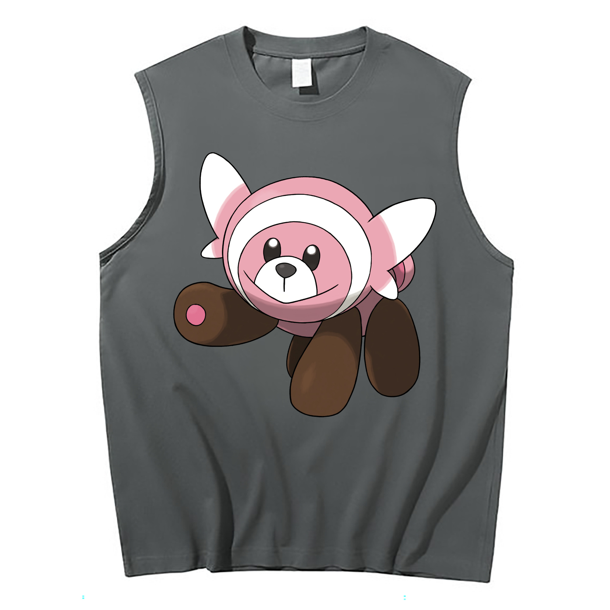 （画像用） ポケットモンスター Pokémon コットン100％タンクトップ（フロントプリント）